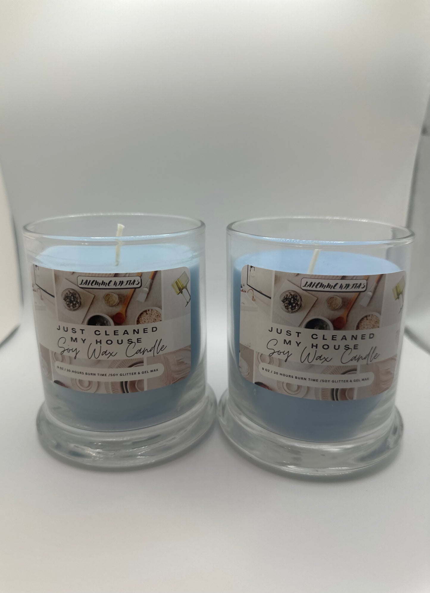 "Just Cleaned My House" Candle