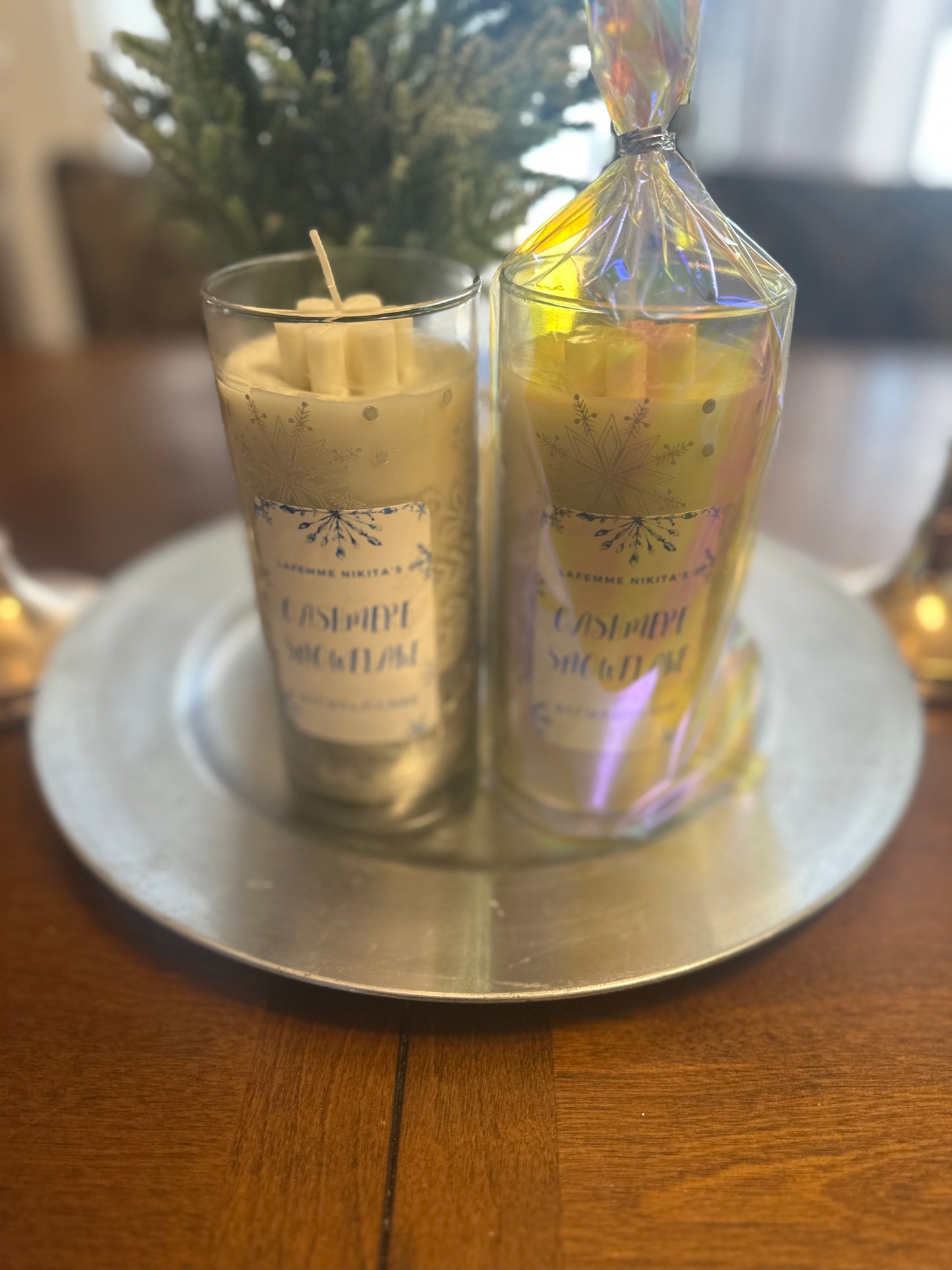 “Cashmere Snowflake” Candle