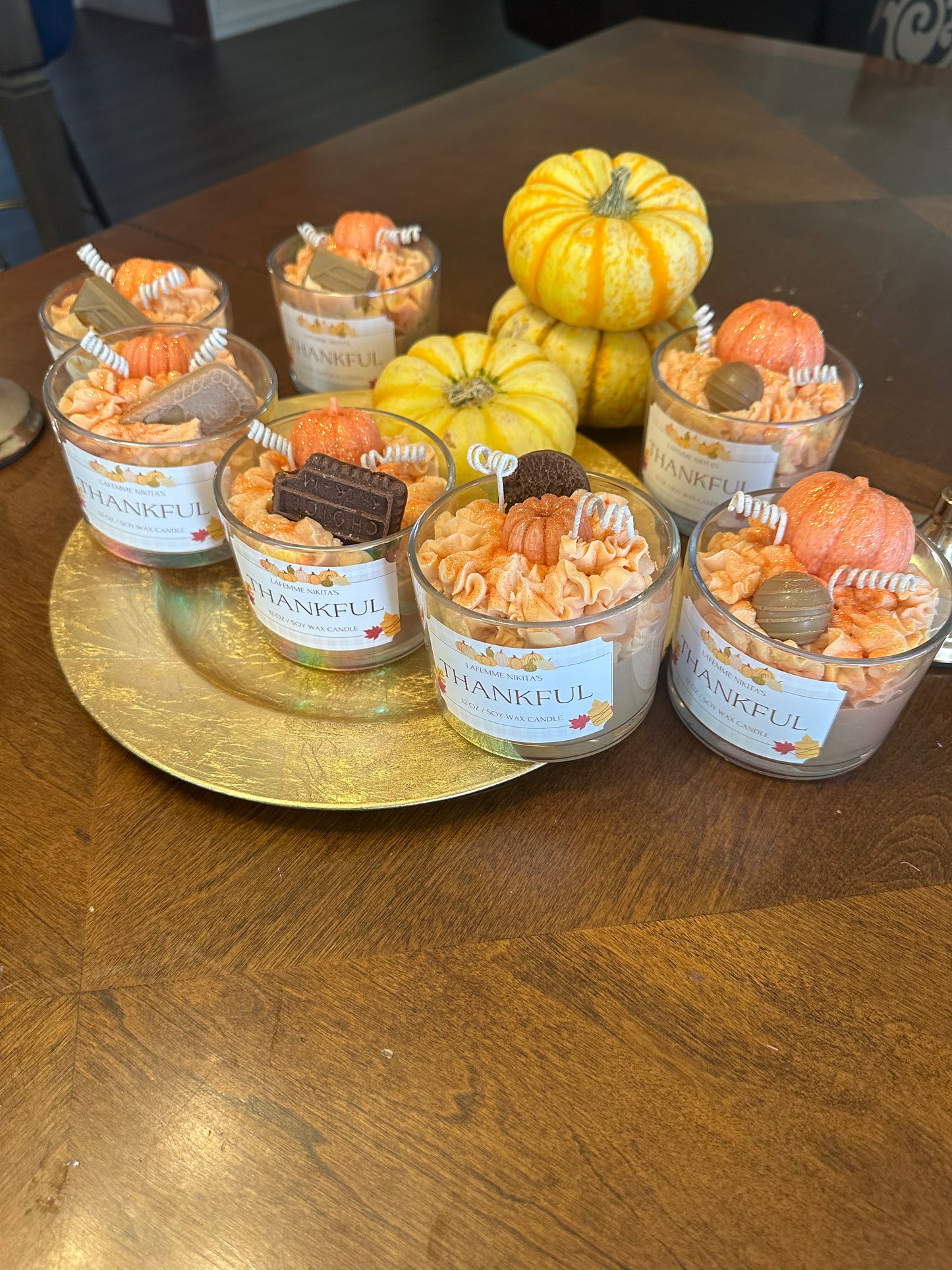 “Thankful” Candle