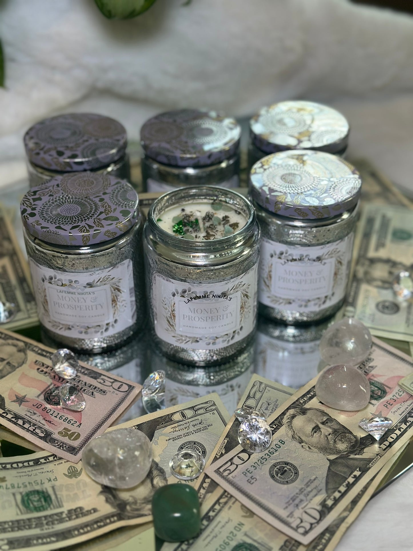 “Money & Prosperity" Candle