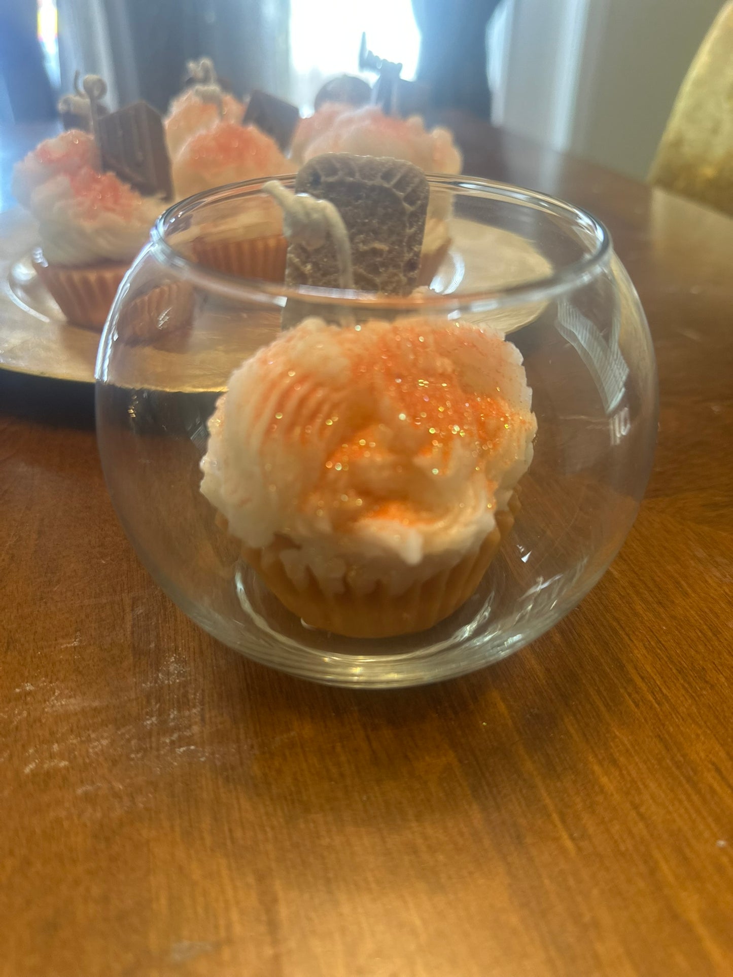 "Salted Caramel Cupcakes" Candles