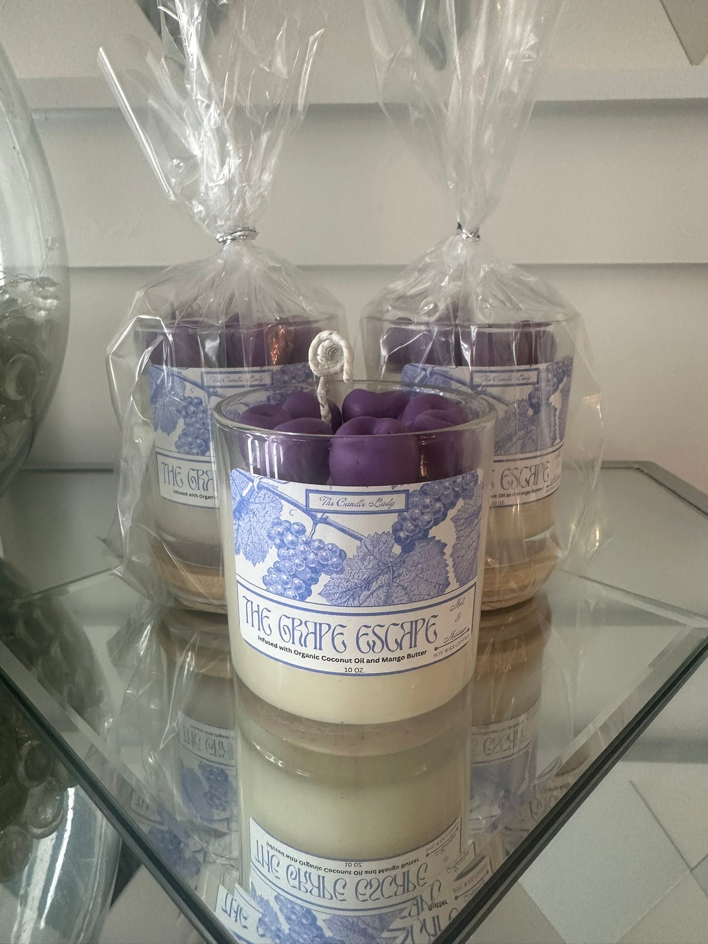 "Grape Escape" Melt & Massage Candle