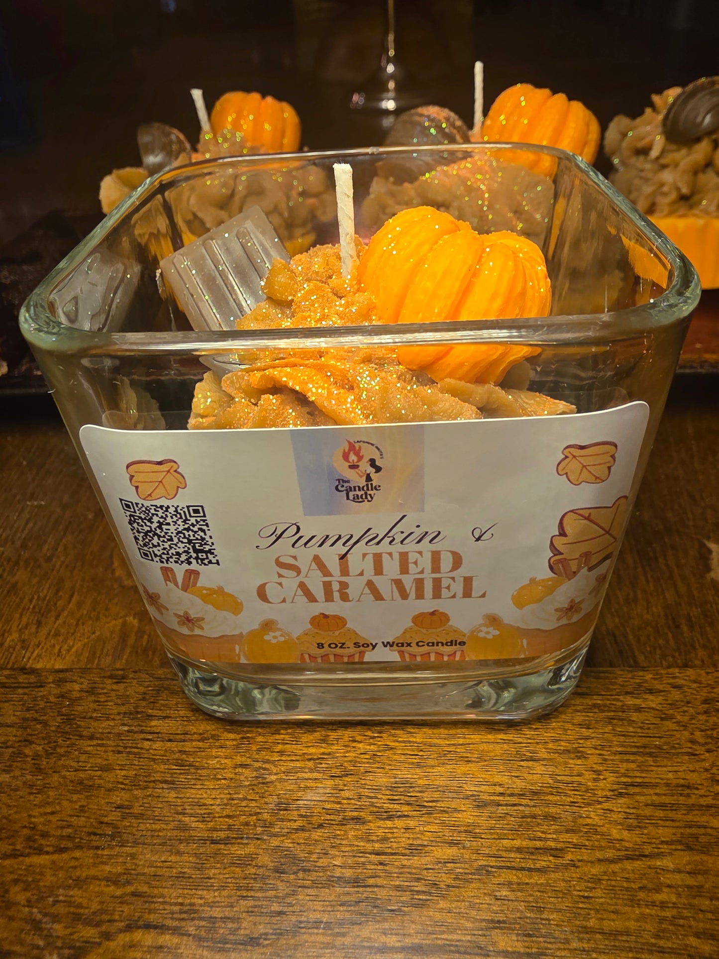 "Pumpkin & Salted Caramel Cupcake" Candle