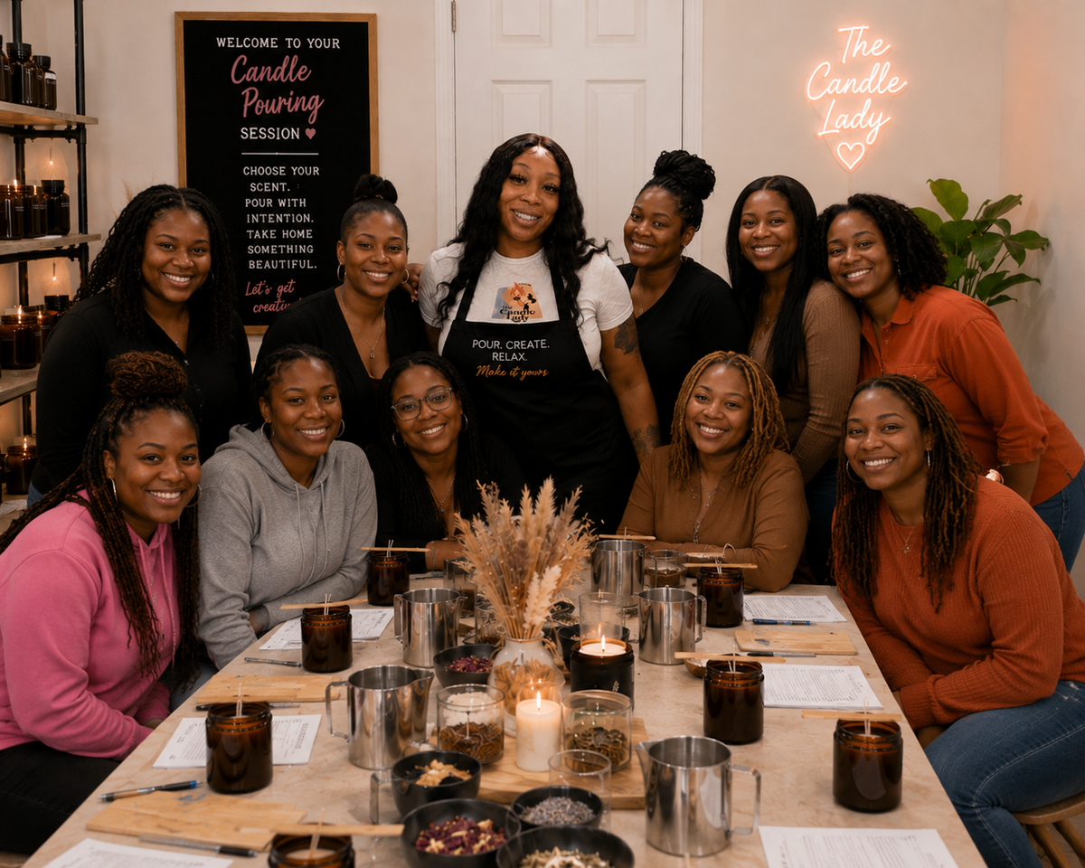 Book A Luxury Candle Making Experience
