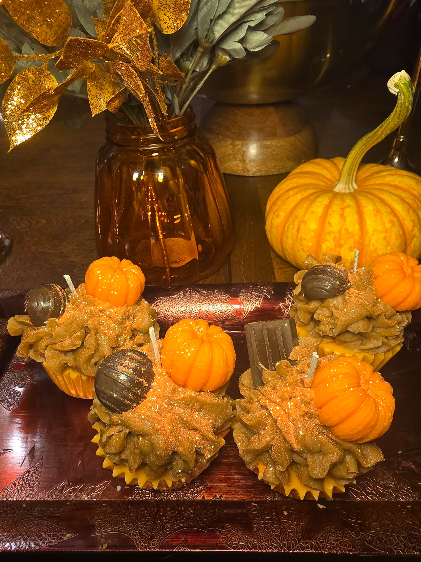 "Pumpkin & Salted Caramel Cupcake" Candle