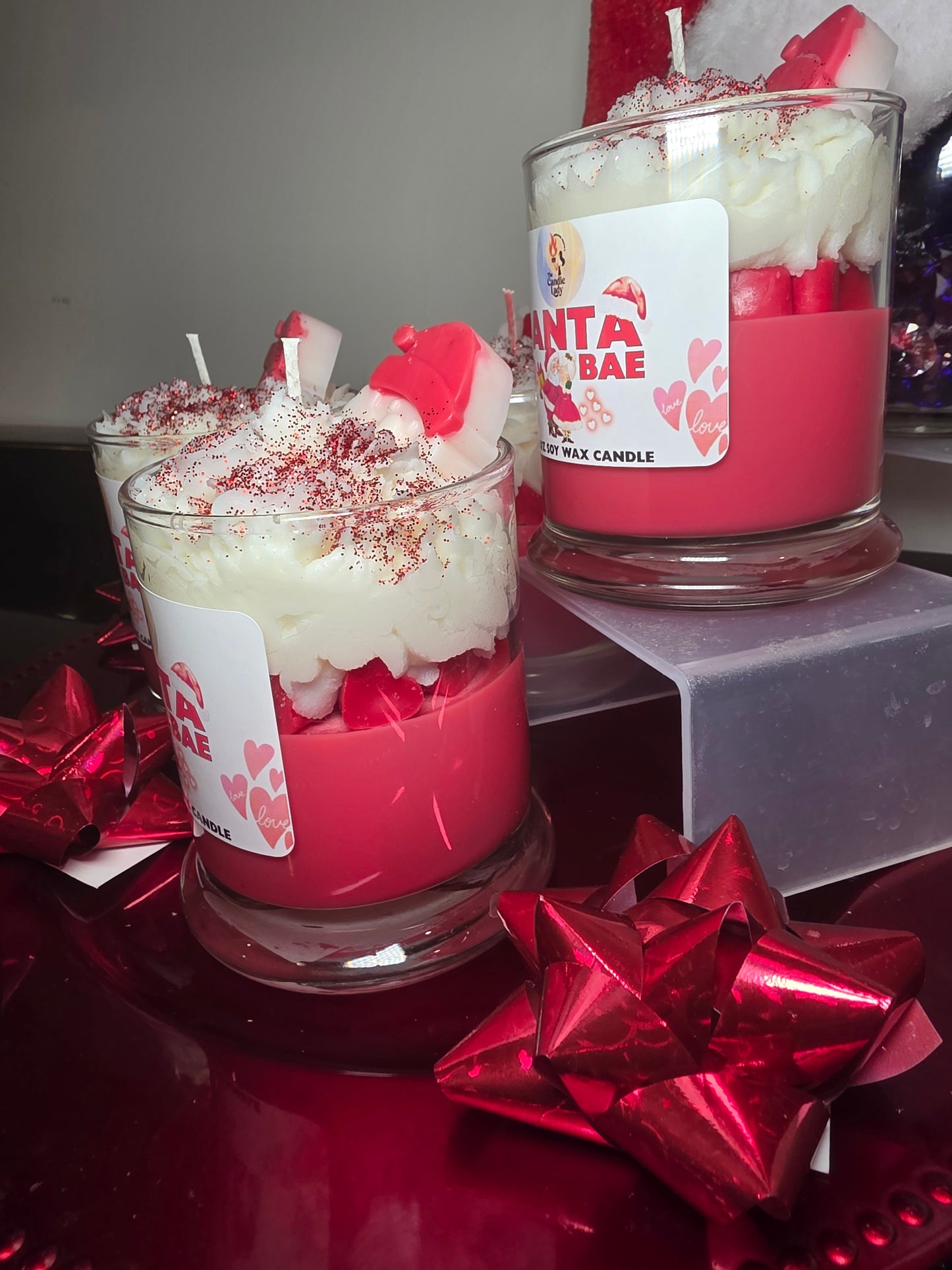 "Santa Bae" Candle