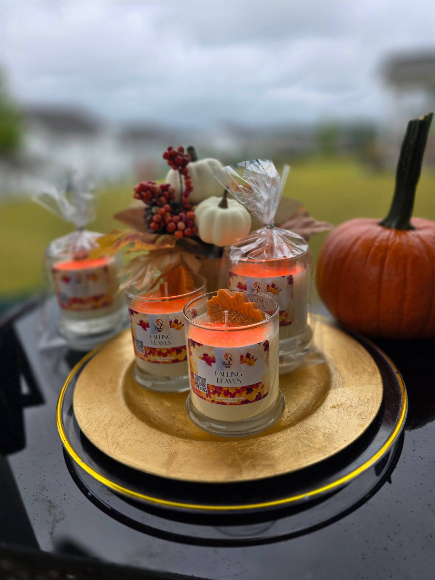"Falling Leaves" Candle