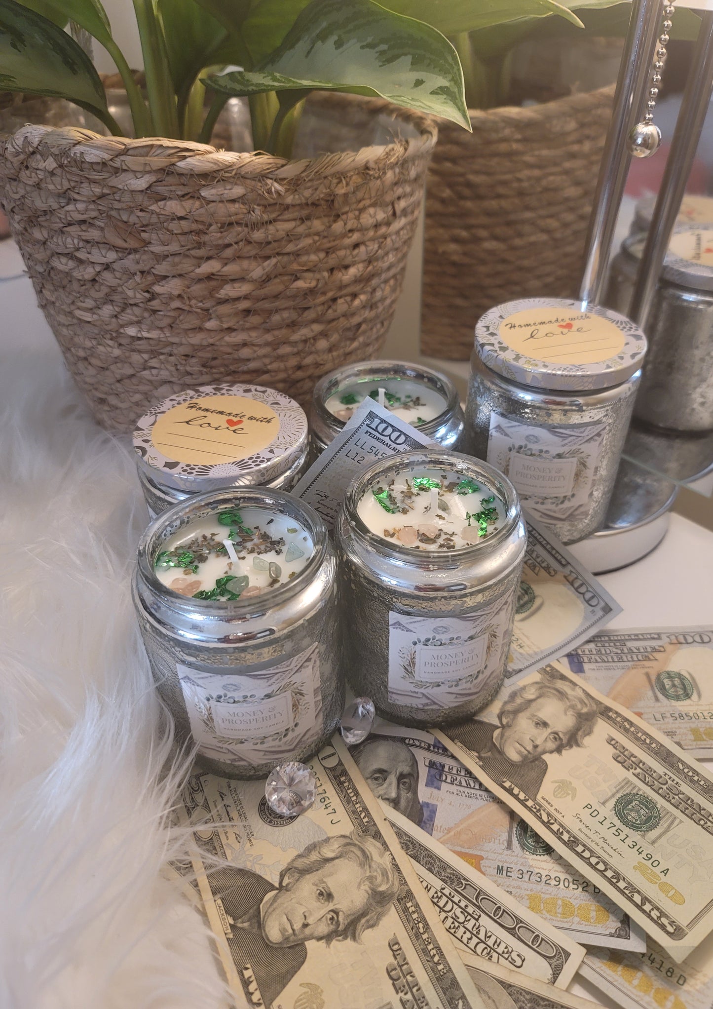 “Money & Prosperity" Candle