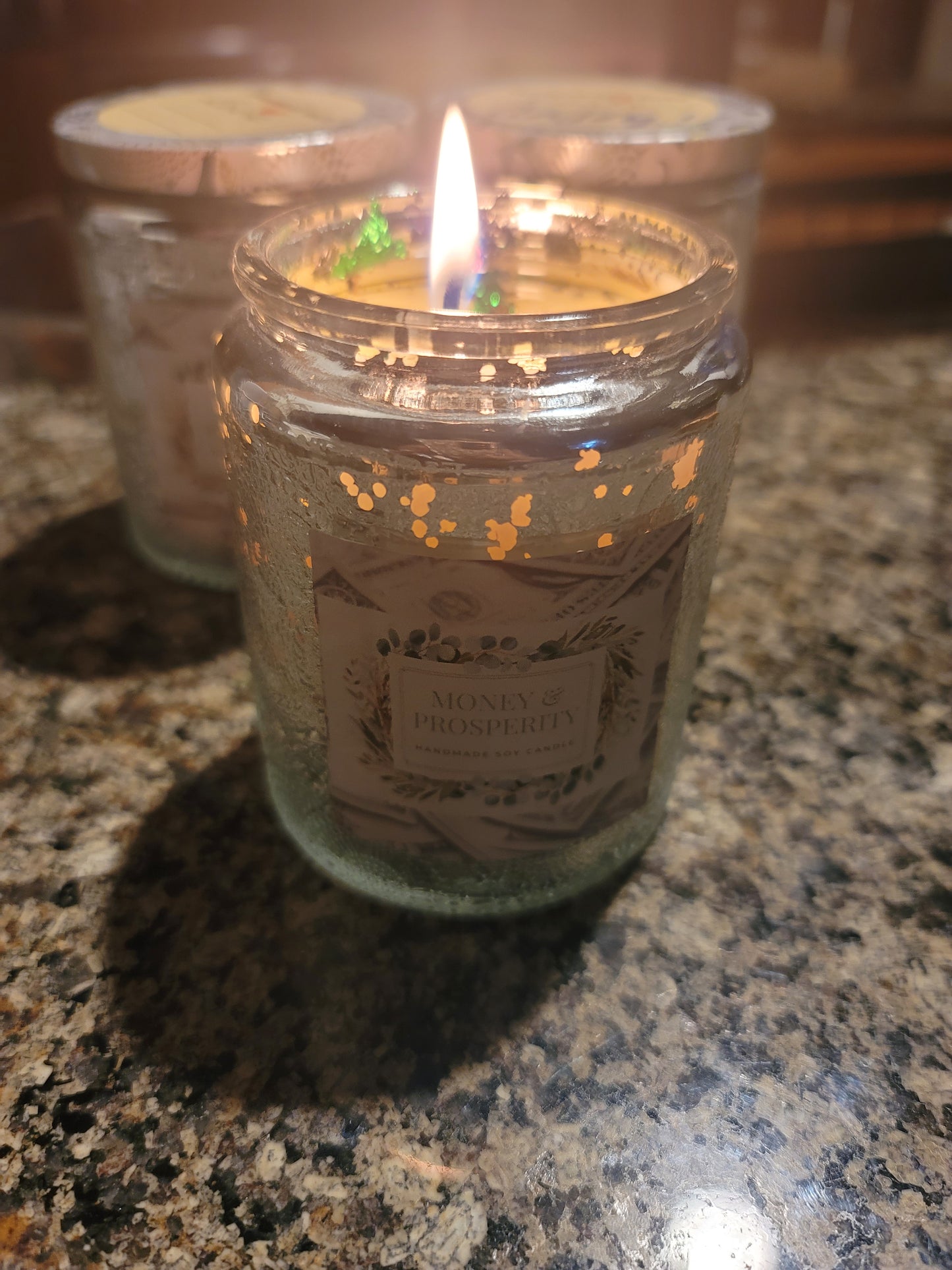 “Money & Prosperity" Candle