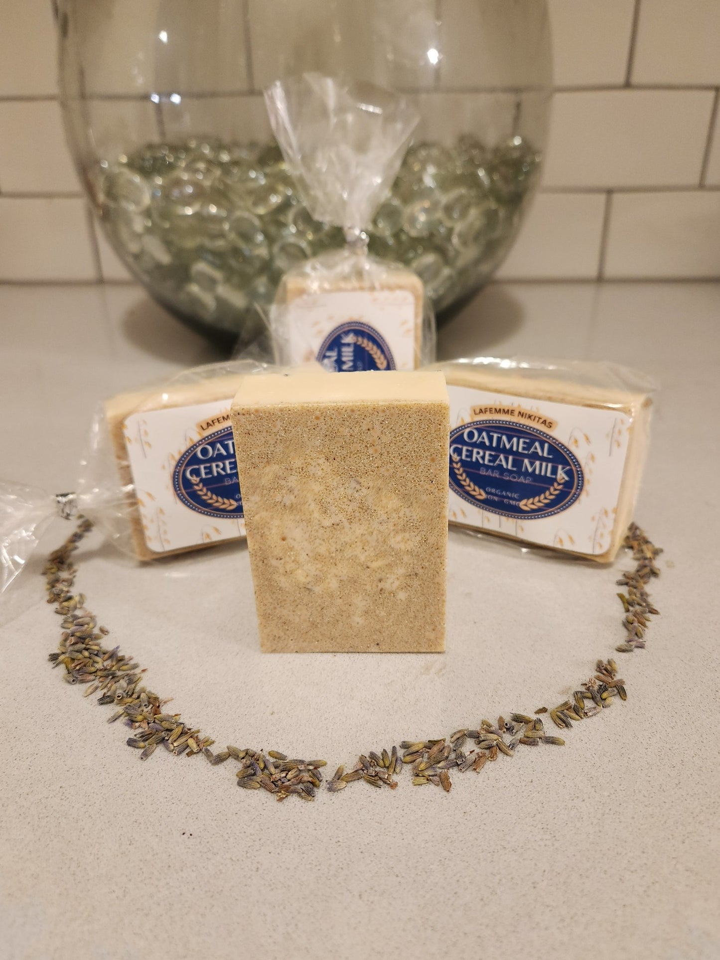 Lafemme Nikita's "Oatmeal Cereal Milk Soap"