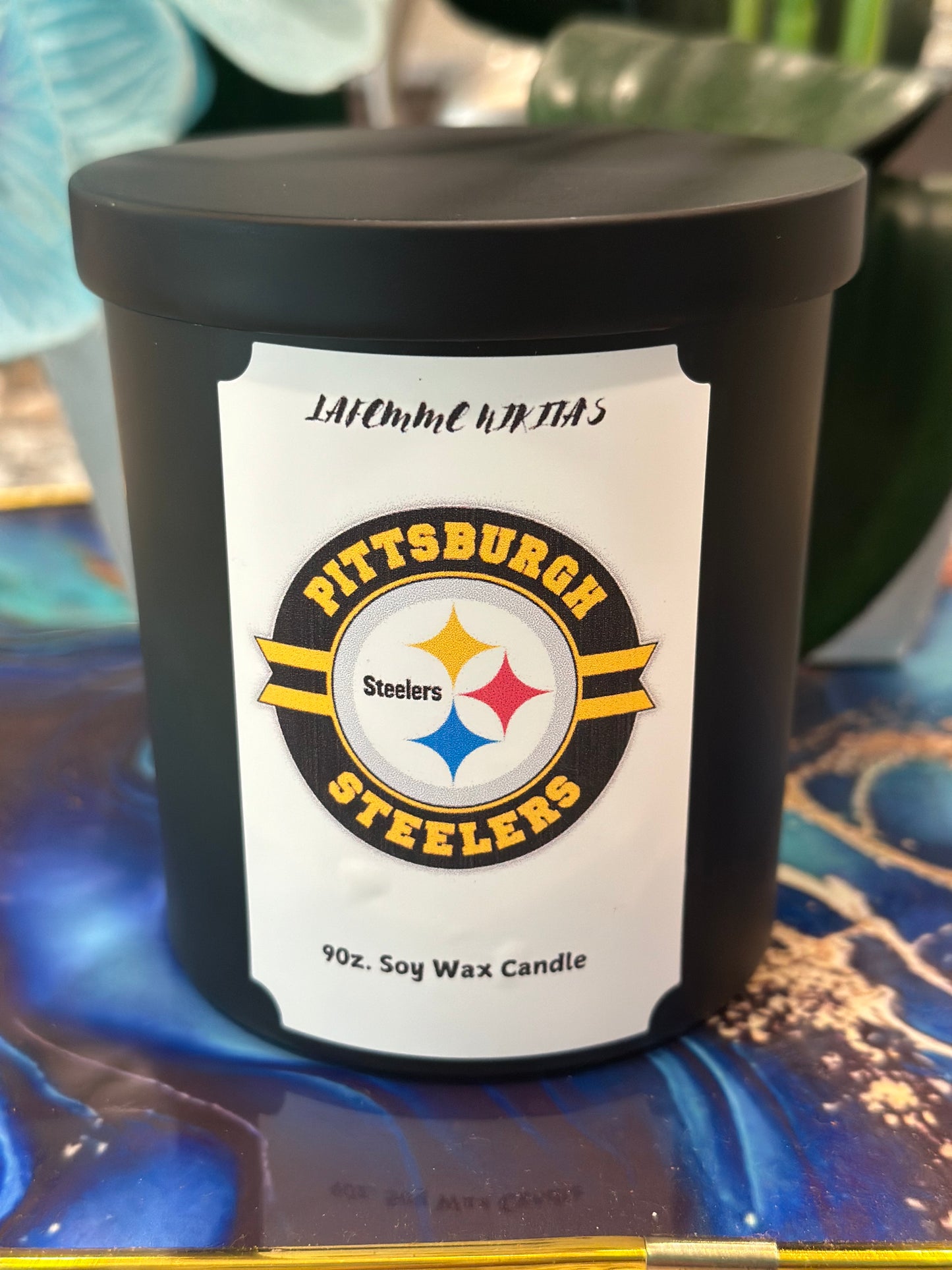 Lafemme Nikita's "Who You With" NFL Team Candles