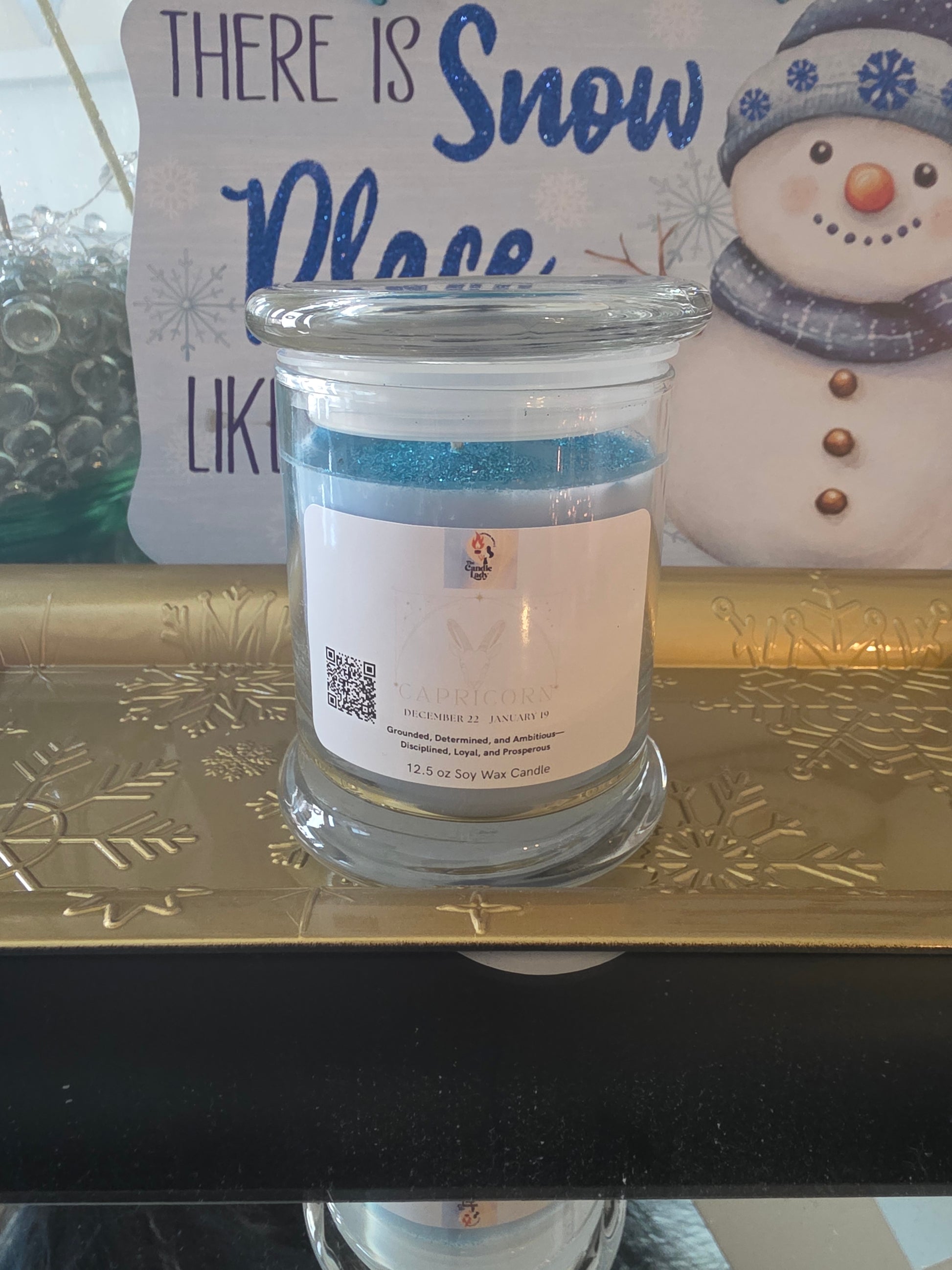 Capricorn Horoscope Candle