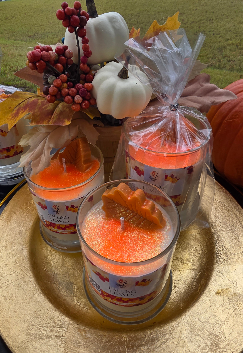 "Falling Leaves" Candle