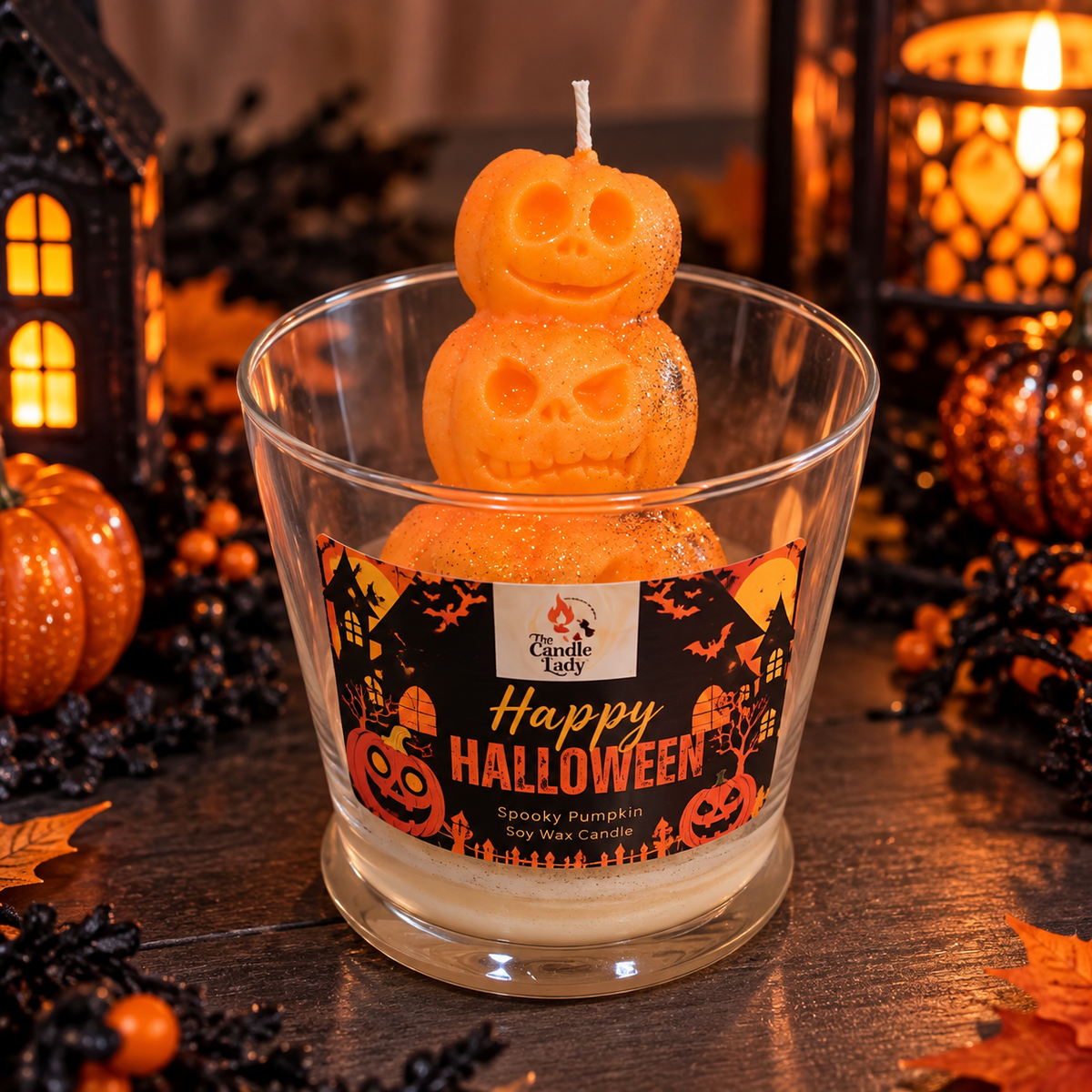 "Spooky Pumpkin Heads"