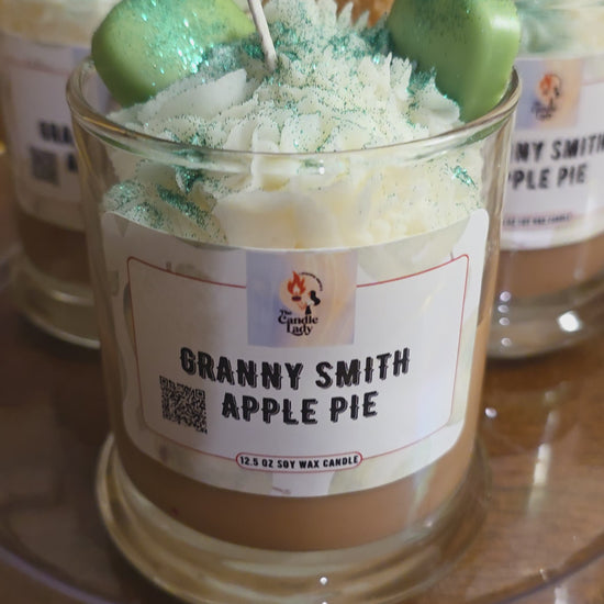 Granny Smith Apple Pie Candle Video