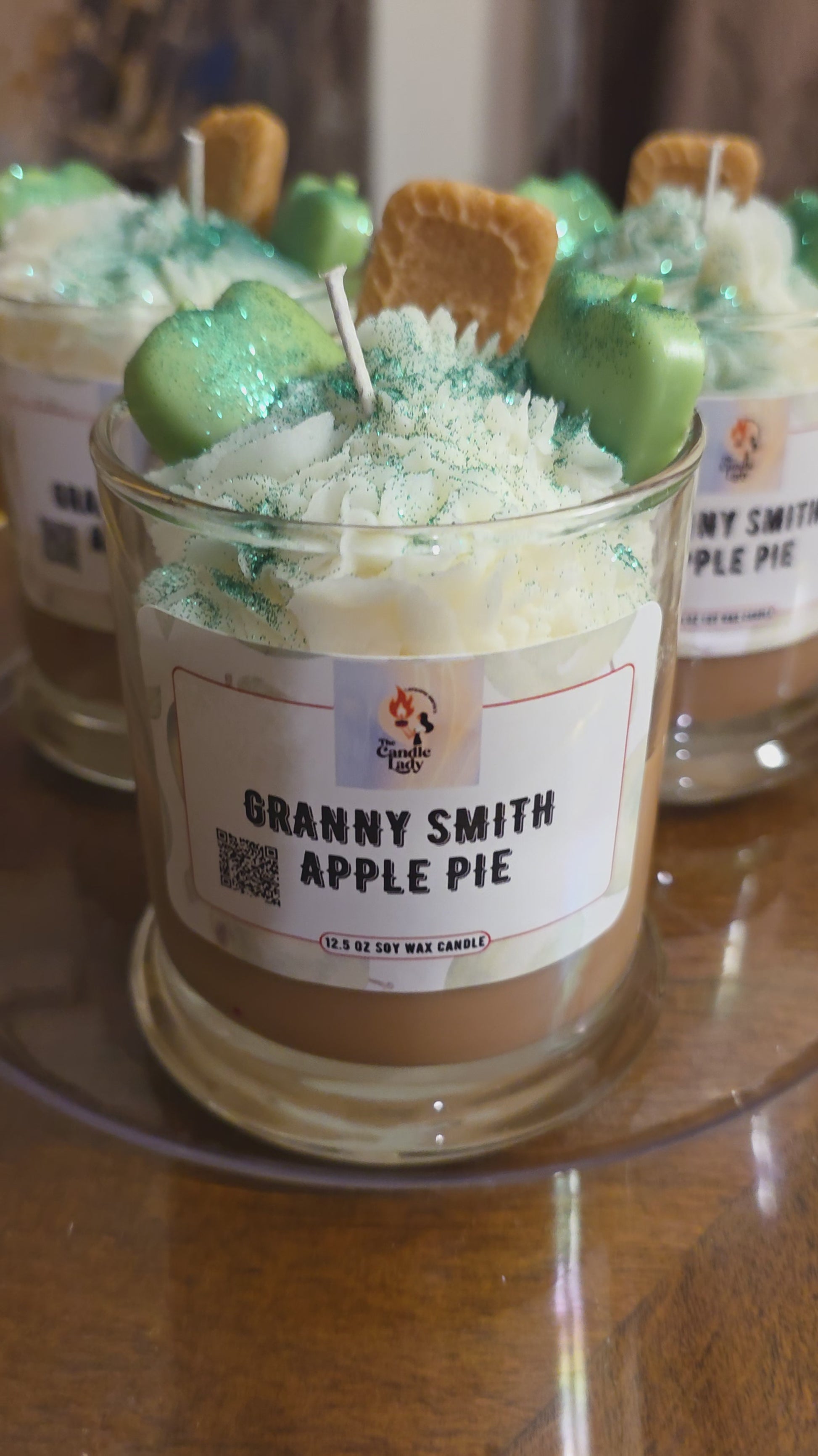 Granny Smith Apple Pie Candle Video