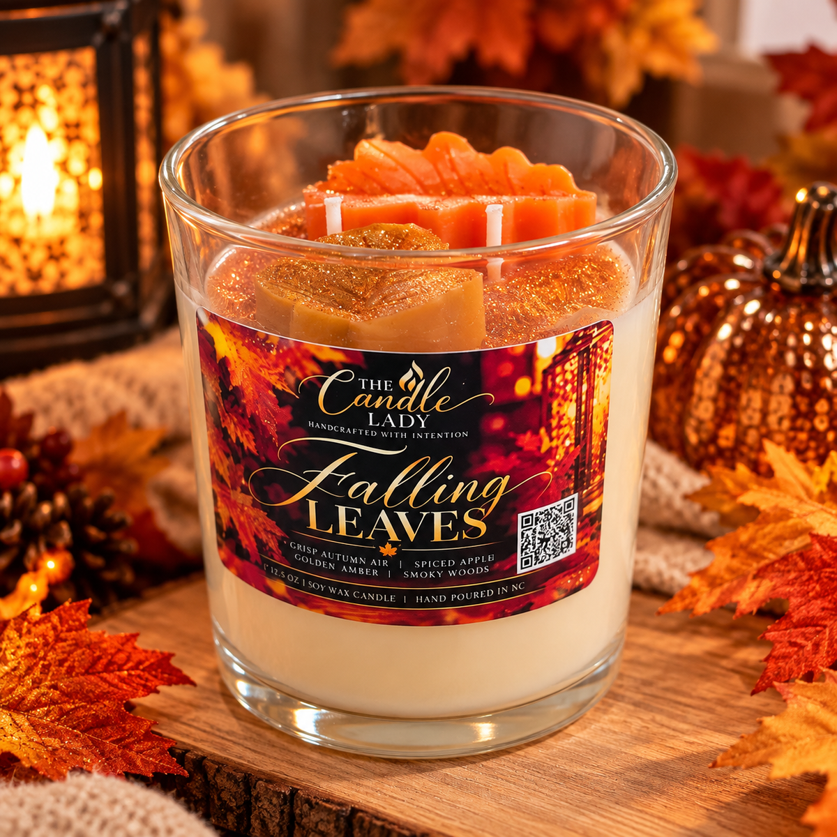 "Falling Leaves" Candle