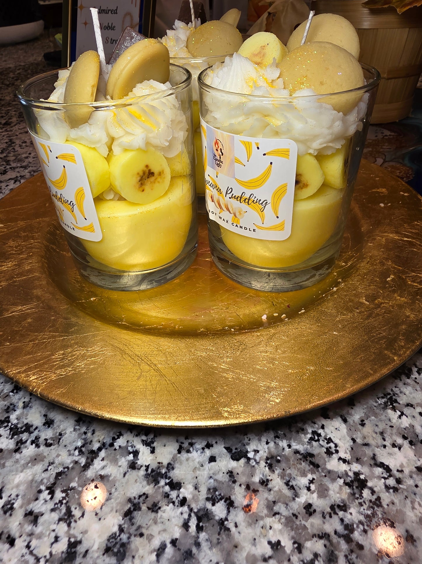 "Banana Pudding" Candle