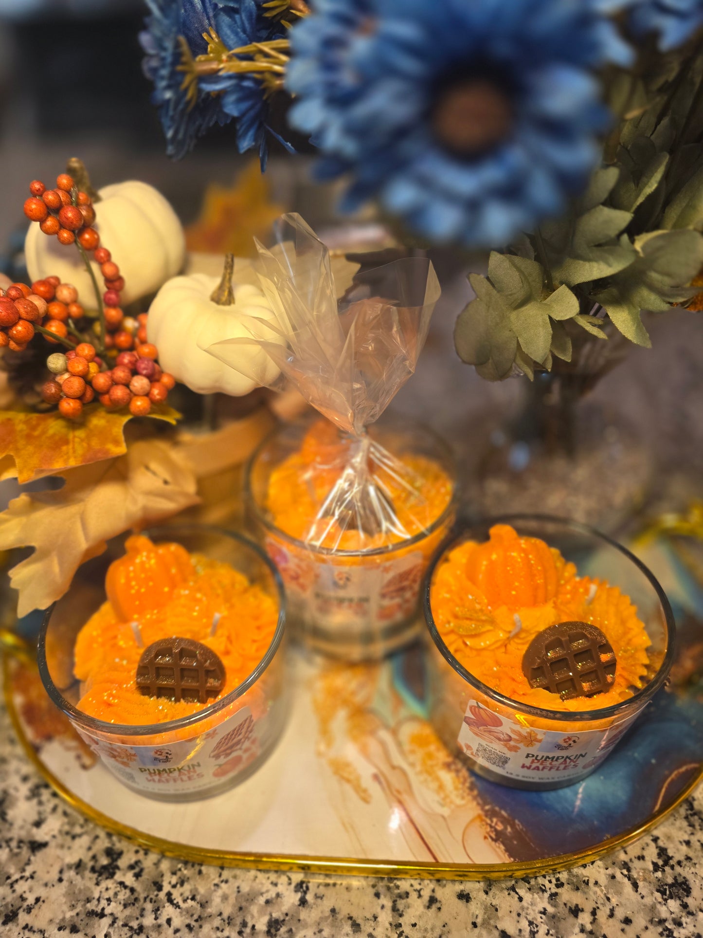 "Pumkpin Pecan Waffles" Candle