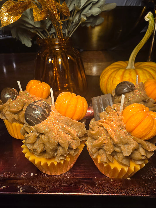 "Pumpkin & Salted Caramel Cupcake" Candle