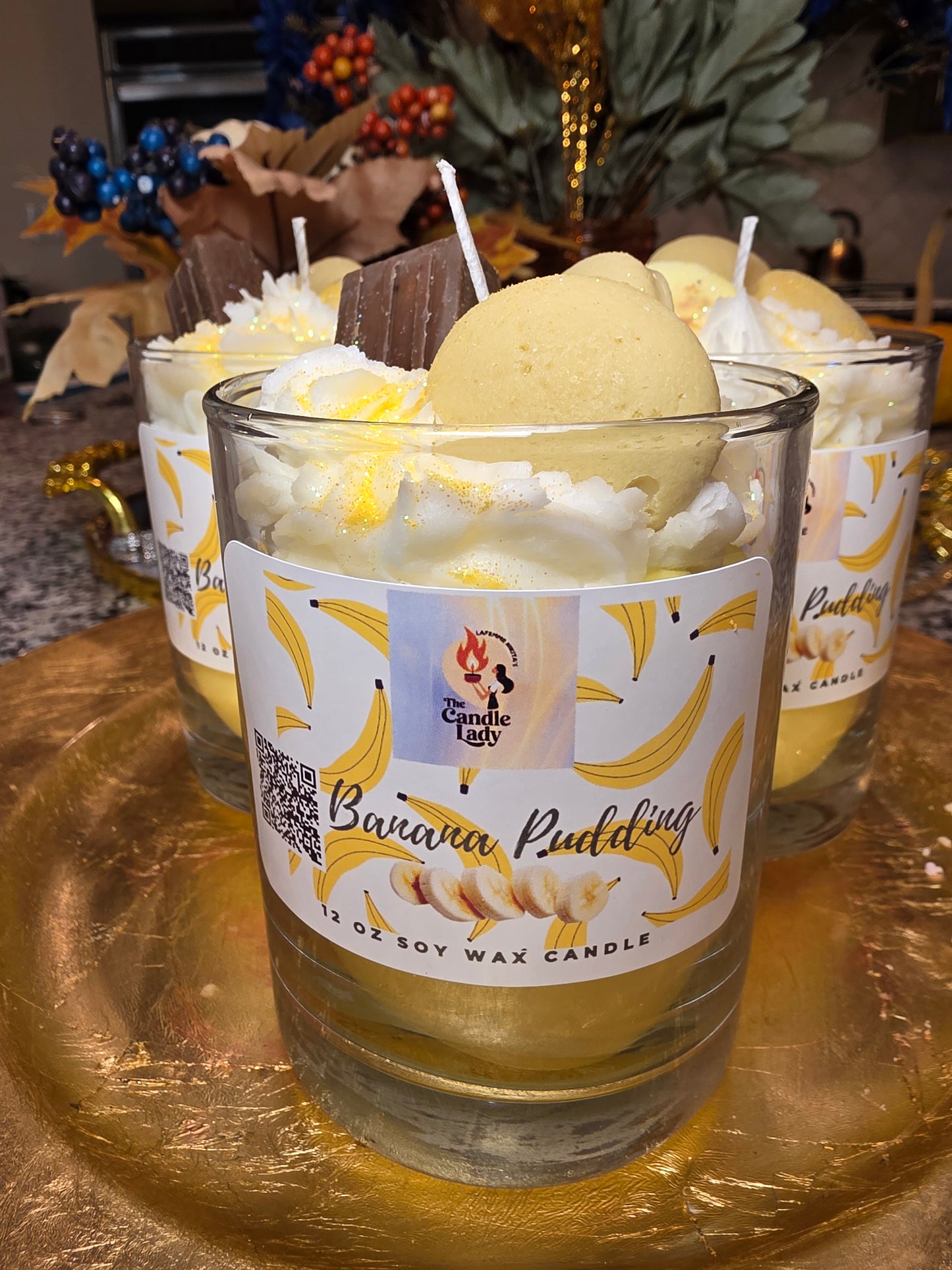 "Banana Pudding" Candle