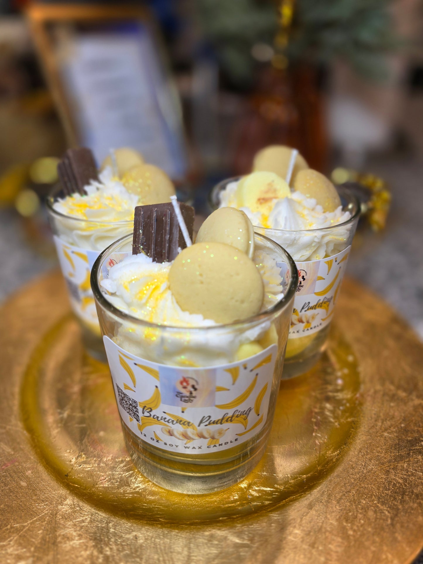 "Banana Pudding" Candle